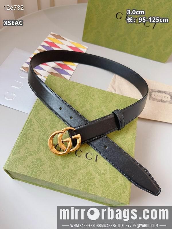 Replica Gucci belt 30mmX95-125cm 8L28