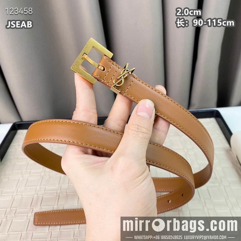 Replica YSL belt 20mmX90-115cm 8L05