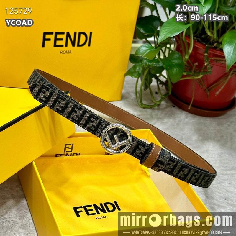 Replica Fendi belt 20mmX90-115cm 8L18