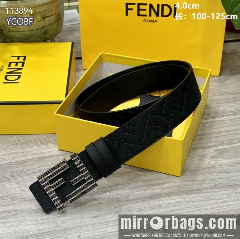 Replica Fendi Belt 40mmX100-125cm 8L74