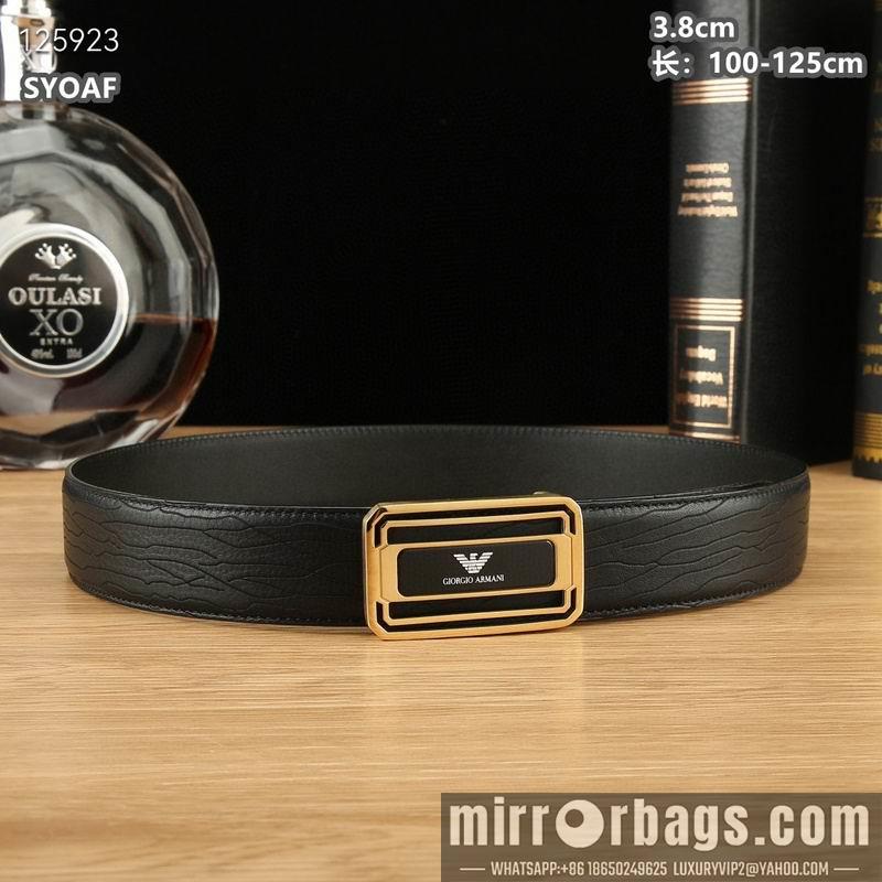 Replica Armani belt 38mmX100-125cm 8L05