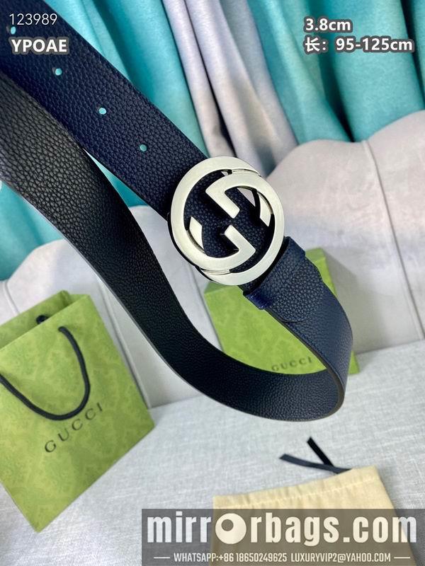 Replica Gucci belt 38mmX95-125cm 8L10