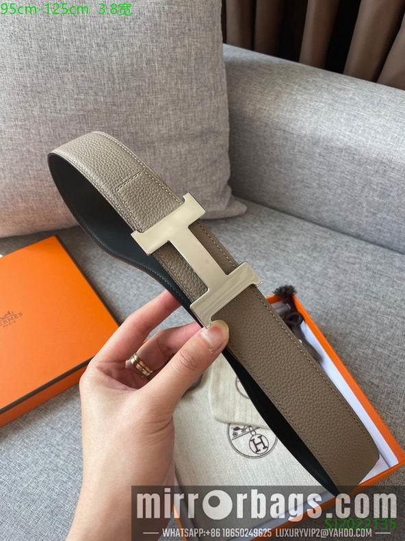 Replica Hermes Belt 38mmX95-125cm 7D116