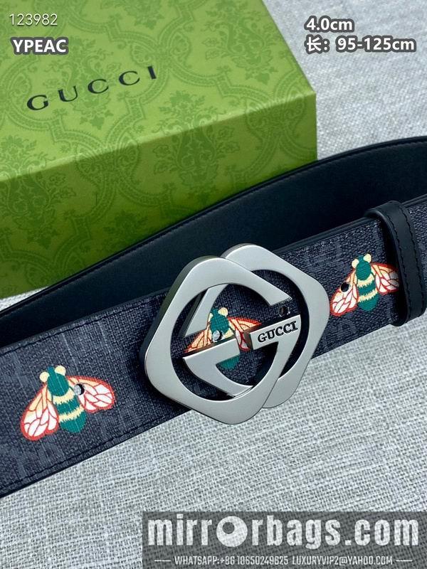 Replica Gucci belt 40mmX95-125cm 8L109