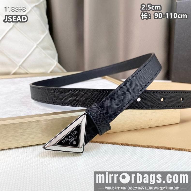 Replica Prada belt 25mmX90-110cm 8L010801