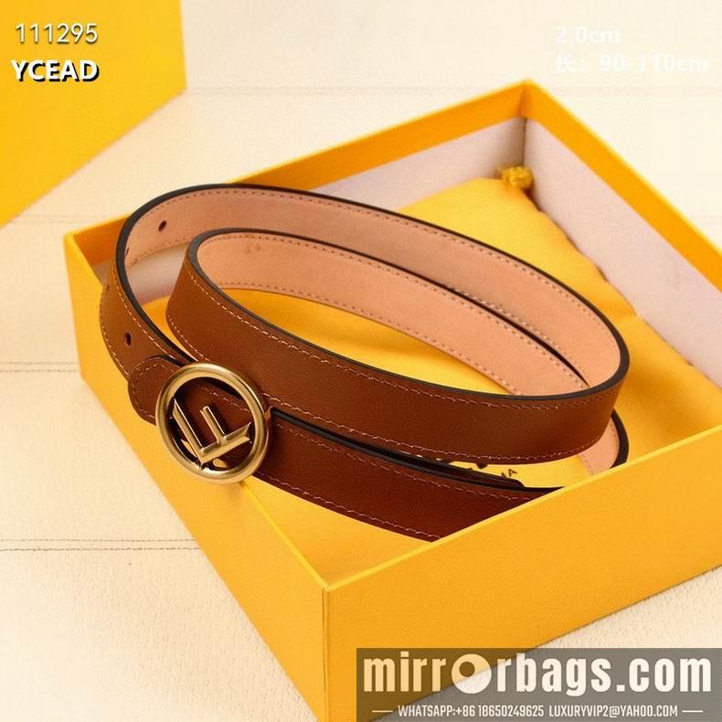 Replica Fendi Belt 20mmX90-110cm 8L07