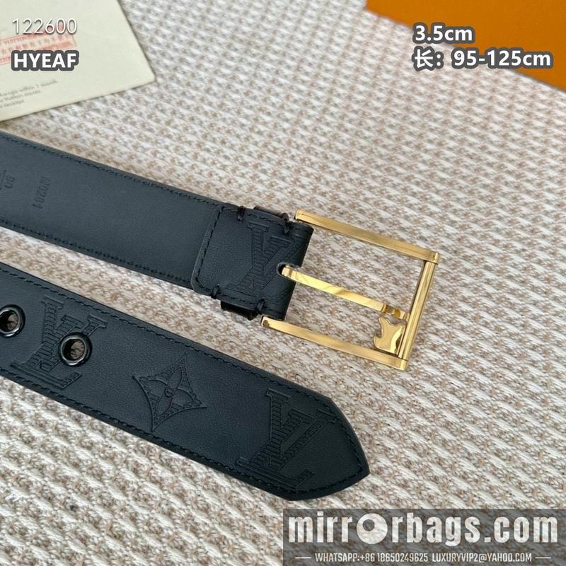 Replica LV belt 35mmX95-125cm 8L34
