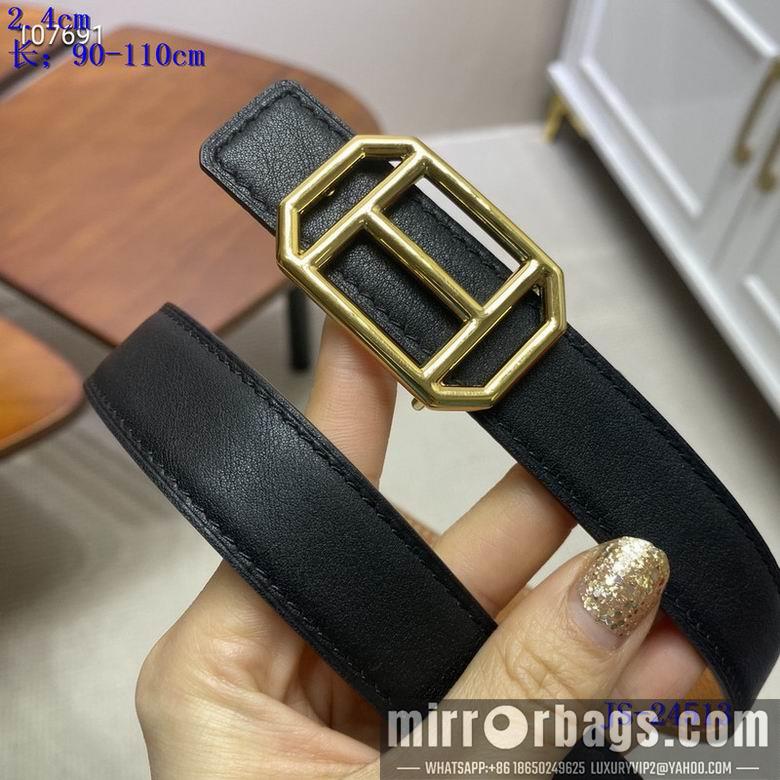 Replica Hermes Belt 24mmX90-110cm 8L01