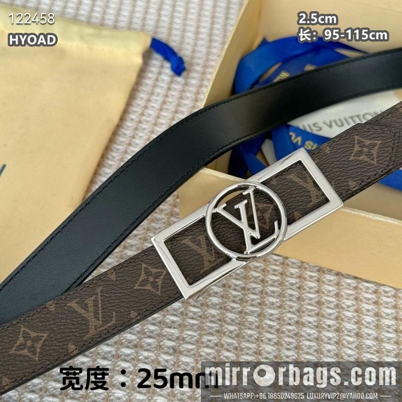 Replica LV belt 25mmX95-115cm 8L15
