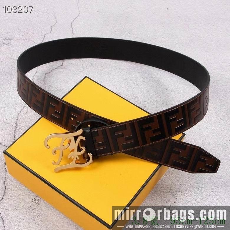 Replica Fendi Belt 38mmX95-125cm 7D90