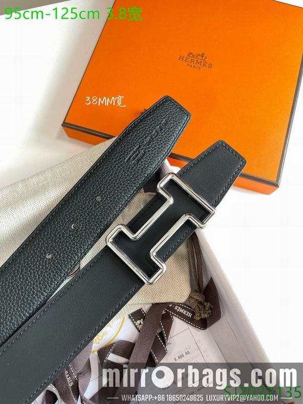Replica Hermes Belt 38mmX95-125cm 7D120