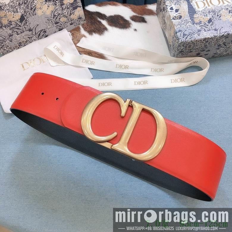 Replica Dior Belt 70mmX95-125cm 7d10