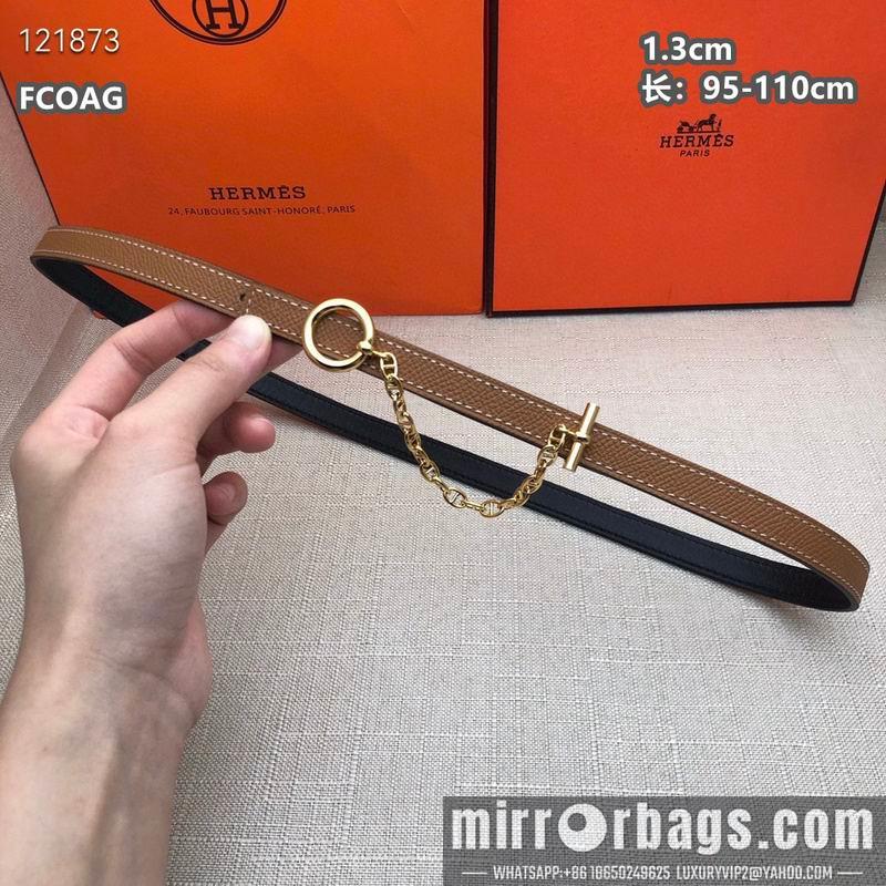 Replica Hermes belt 13mmX95-110cm 8L10