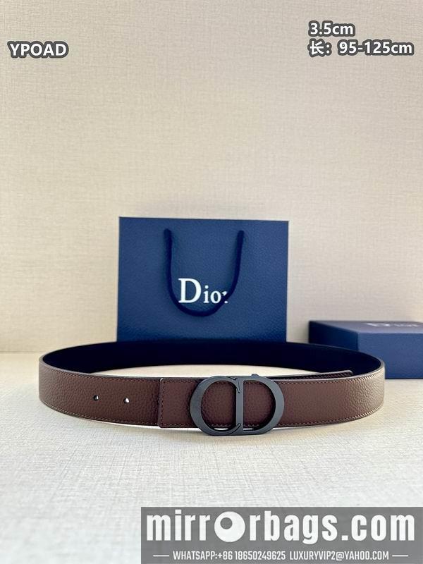 Replica Dior belt 35mmX95-125cm 8L40