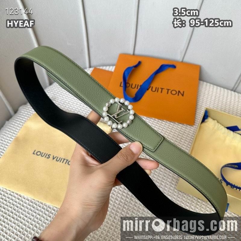 Replica LV belt 35mmX95-125cm 8L16