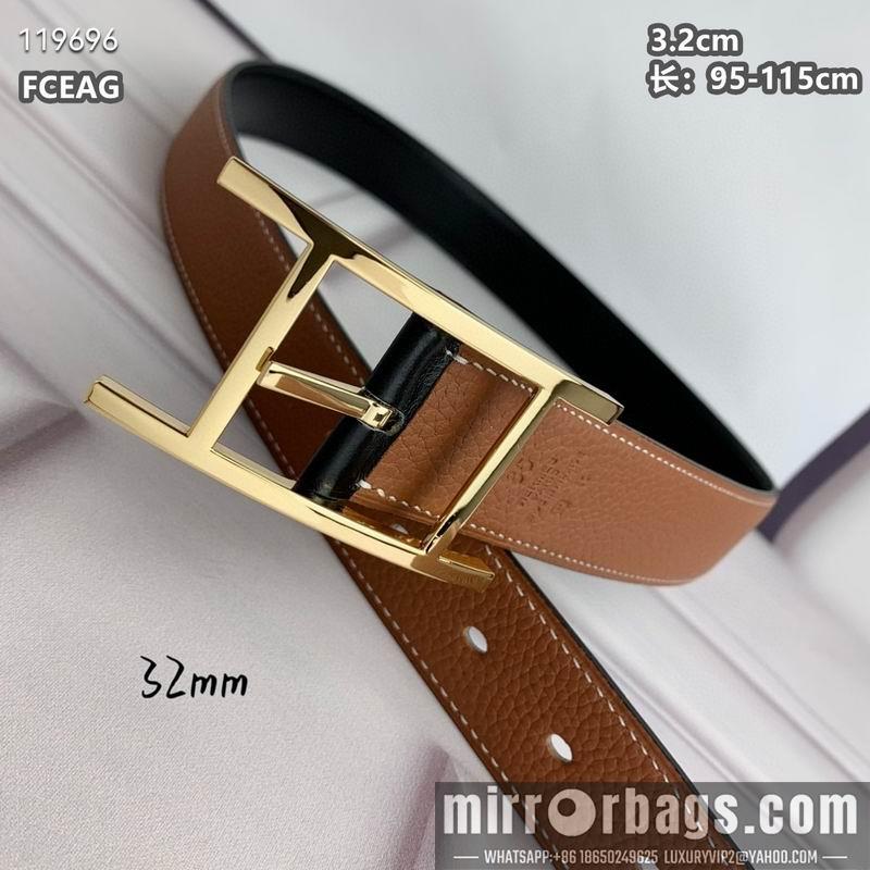 Replica Hermes belt 32mmX95-115cm 8L040802