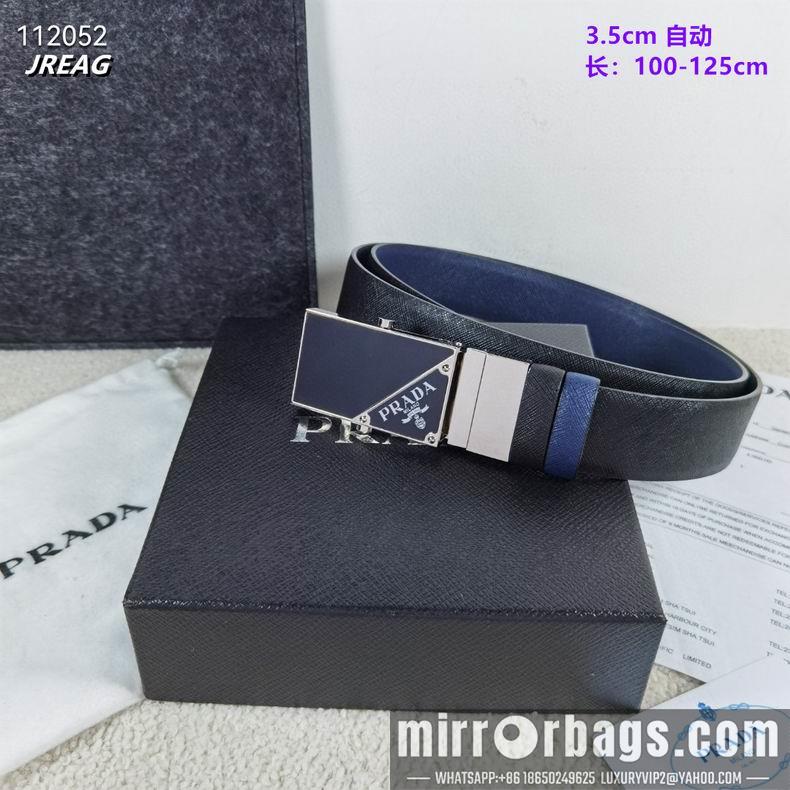 Replica Prada belt 35mmX100-125cm 8L10
