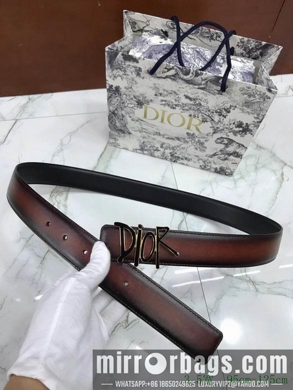 Replica Dior Belt 34mmX95-125cm 7D17
