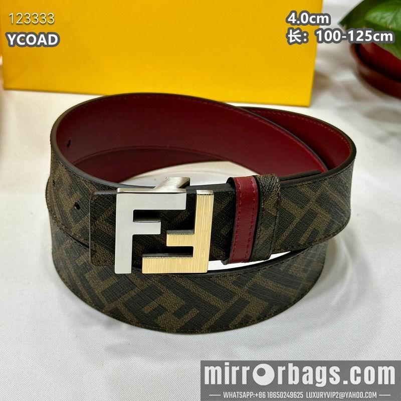 Replica Fendi belt 40mmX100-125cm  8L74