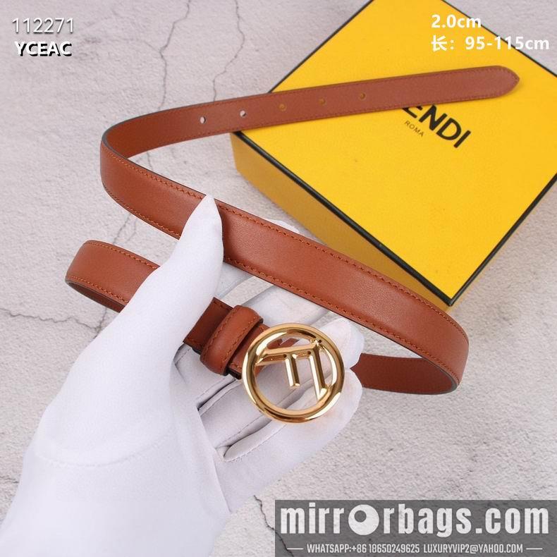 Replica Fendi Belt 20mmX95-115CM 8L10