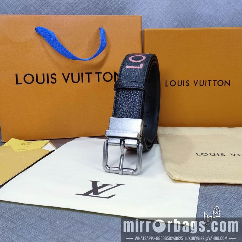 Replica LV belt 35mmX90-125cm lb02