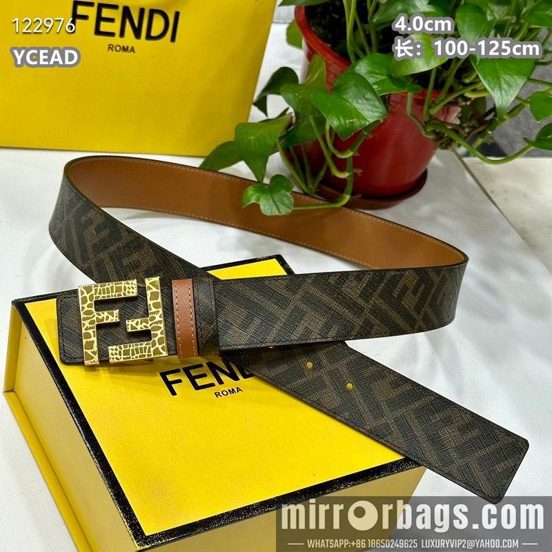 Replica Fendi belt 40mmX100-125cm  8L86