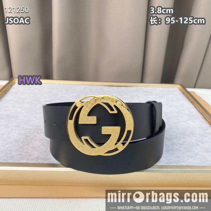 Replica Gucci belt 38mmX95-125cm 8L15