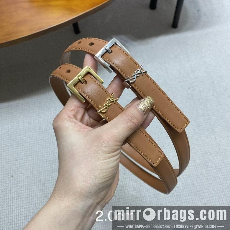 Replica YSL Belt 20mmX95-110cm 7D01