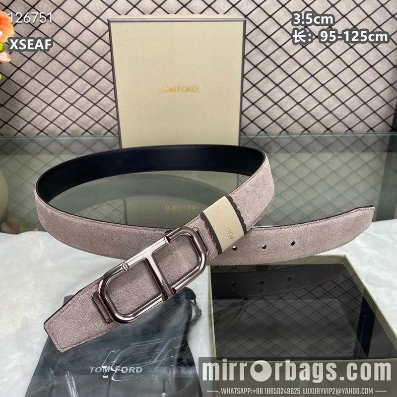 Replica TF belt 35mmX95-125cm 8L09