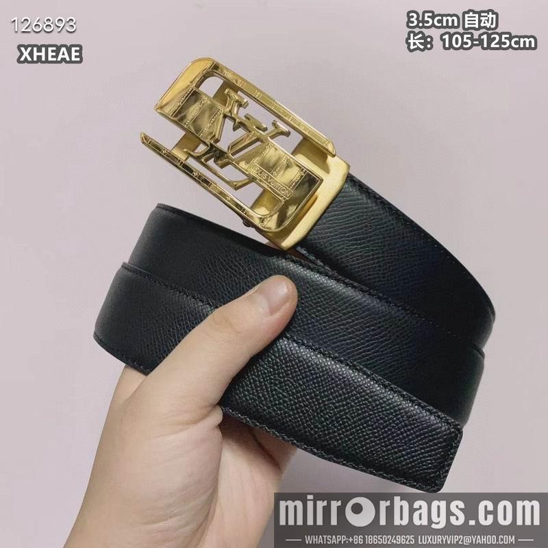 Replica LV belt 35mmX105-125cm 8L69