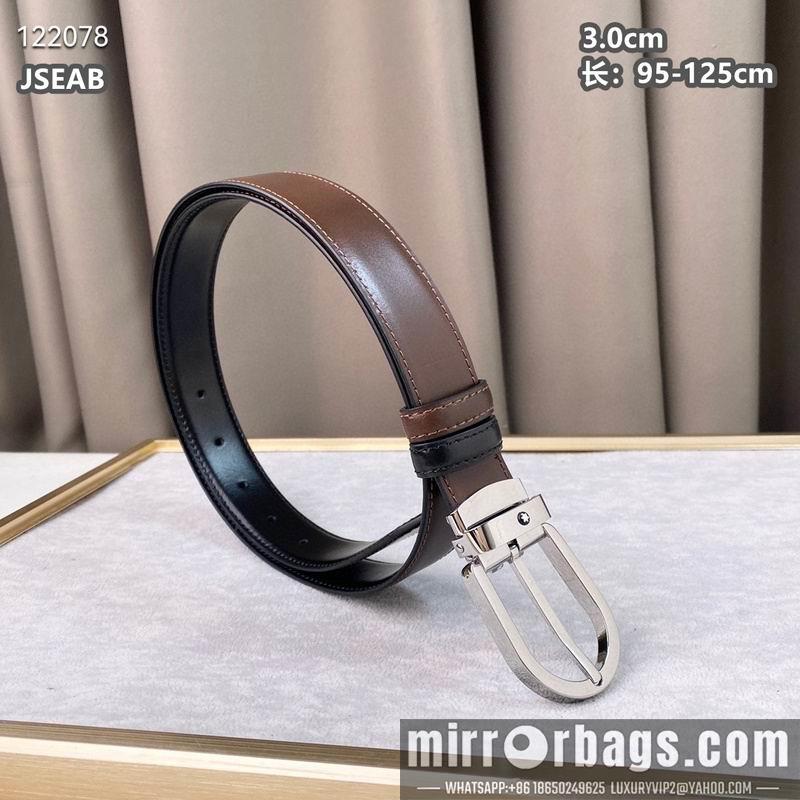 Replica Montblanc belt 35mmX95-125cm 8L05