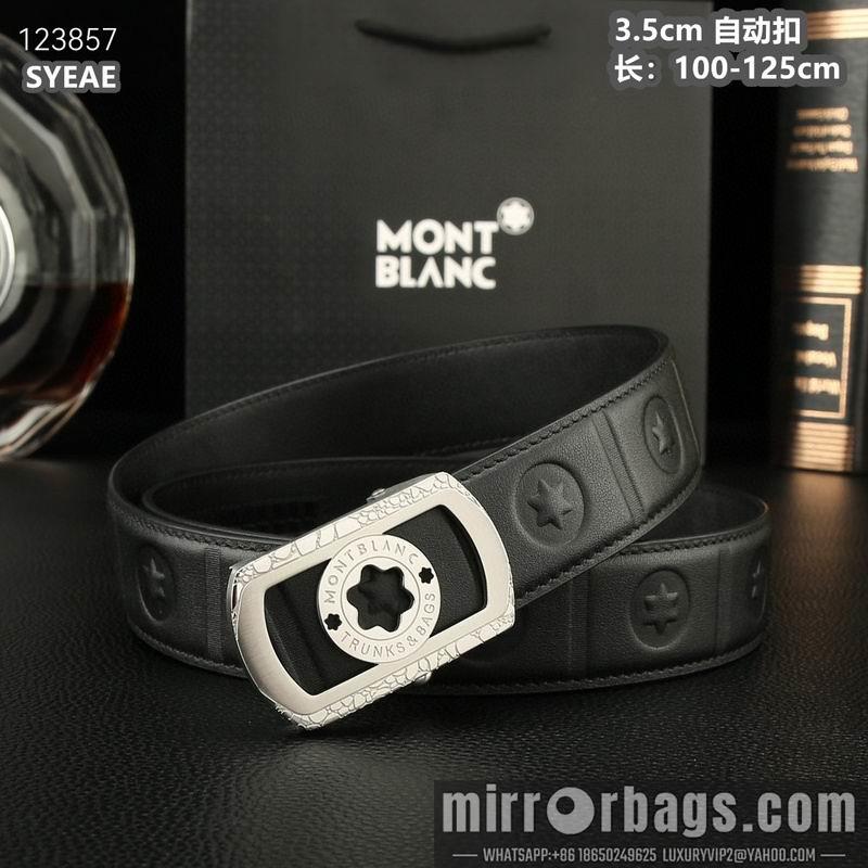 Replica Montlanc belt 35mmX100-125cm 8L53