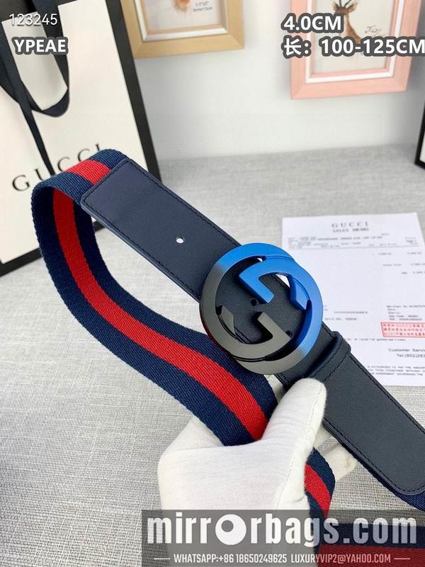 Replica Gucci belt 40mmX100-125cm 8L135