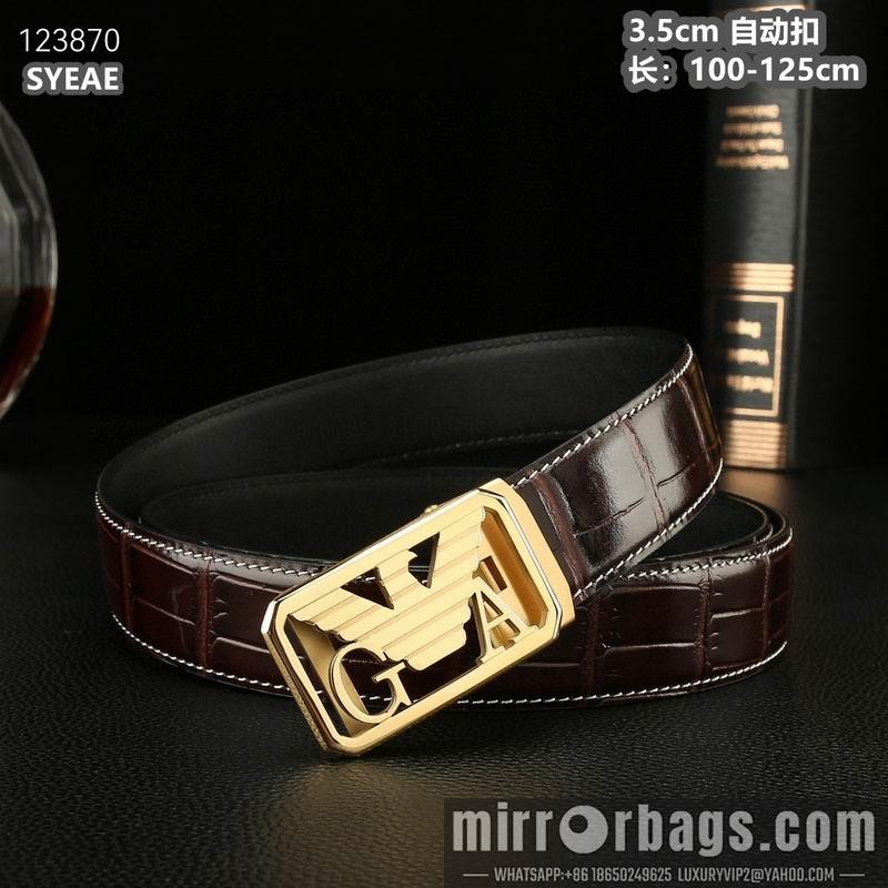 Replica Armani belt 35mmX100-125cm 8L01