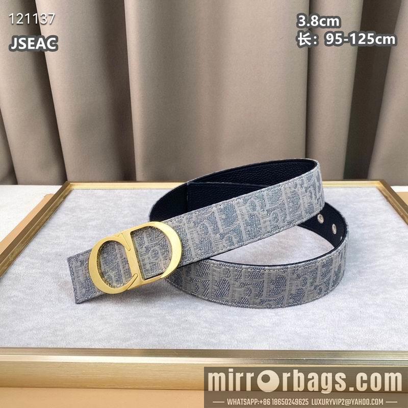 Replica Dior belt 38mmX95-125cm 8L03