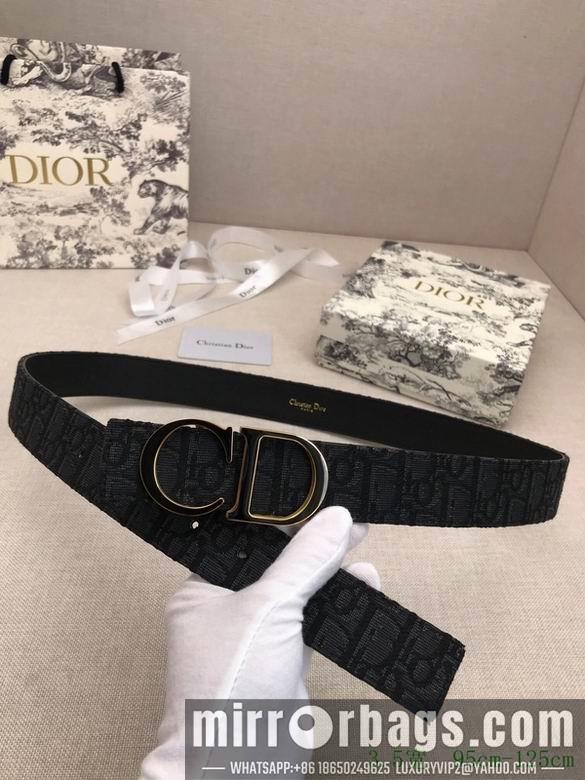 Replica Dior Belt 34mmX95-125cm 7D13
