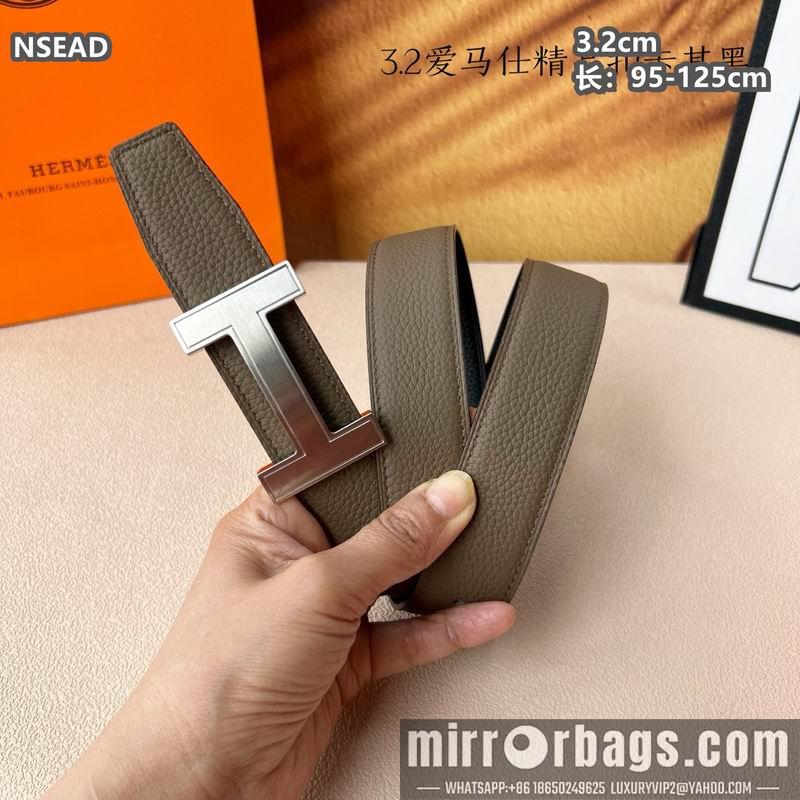 Replica Hermes belt 32mmX95-125cm 8L31