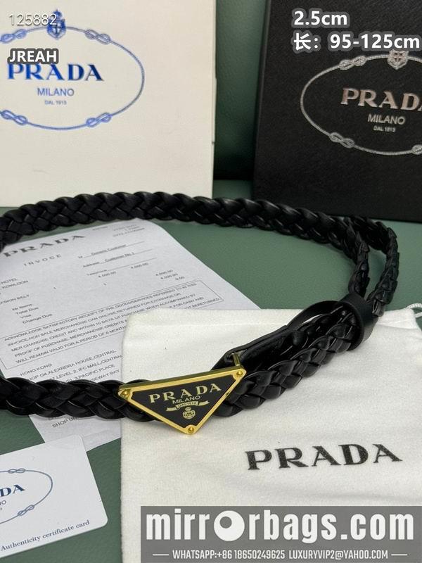 Replica Prada belt 25mmX95-125cm 8L01