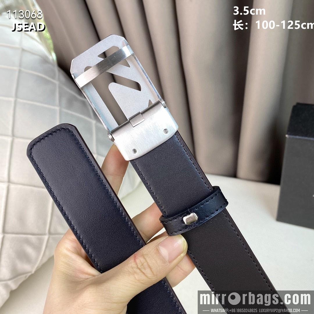 Replica Prada belt 35mmX100-125cm 8L01
