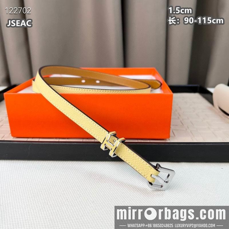 Replica Hermes belt 15mmX90-115cm 8L04