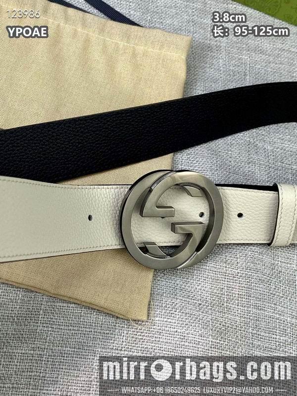 Replica Gucci belt 38mmX95-125cm 8L10