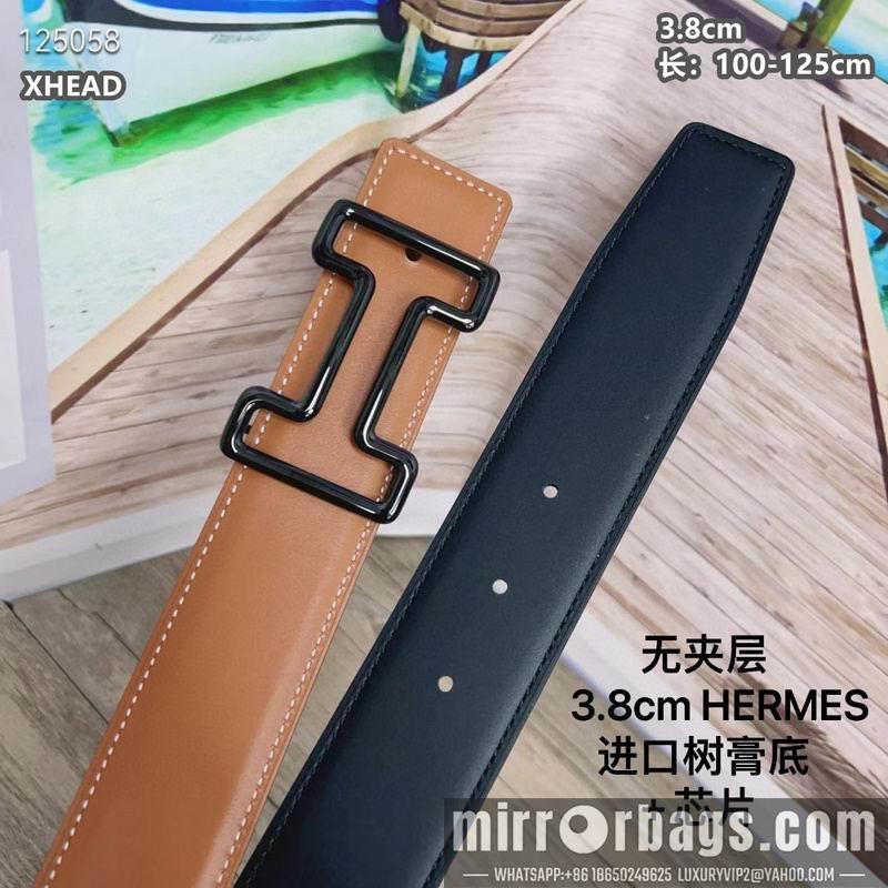 Replica Hermes belt 38mmX100-125cm 8L07
