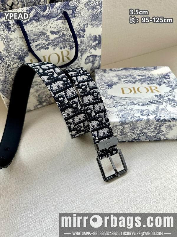 Replica Dior belt 35mmX95-125cm 8L39