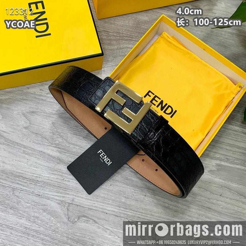 Replica Fendi belt 40mmX100-125cm  8L50