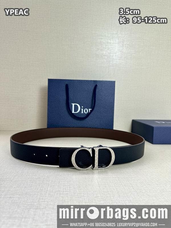 Replica Dior belt 35mmX95-125cm 8L37