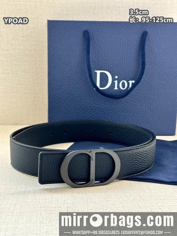 Replica Dior belt 35mmX95-125cm 8L40