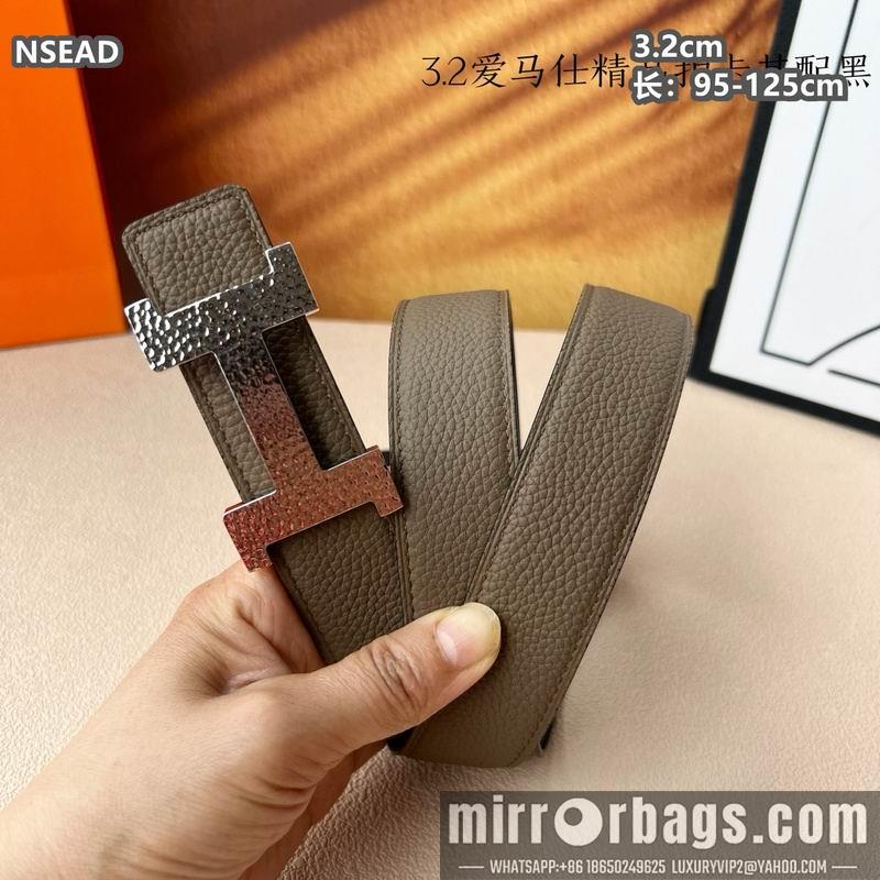 Replica Hermes belt 32mmX95-125cm 8L35