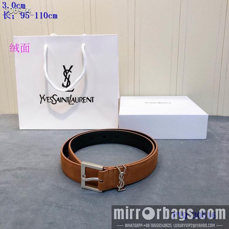 Replica YSL Belt 30mmX95-110cm 8L01