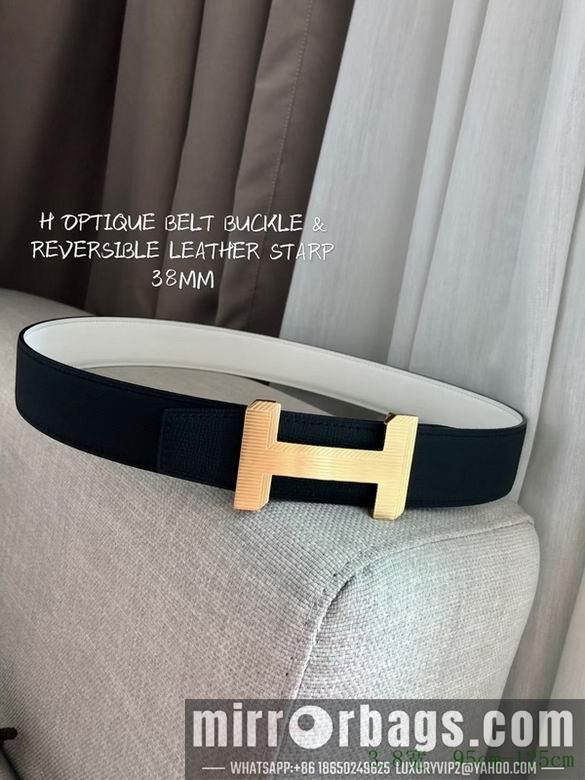 Replica Hermes Belt 38mmX95-125cm 7D89