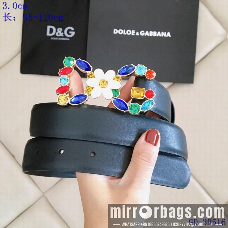 Replica DG Belt 30mm 95-110cm 8L03